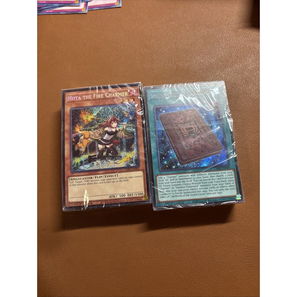 2 Decks Yugioh Charmer Spirits 2026 All foil 1st Edition